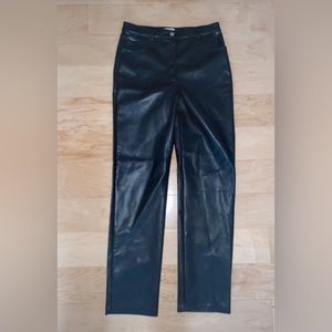 Aritzia faux leather pants